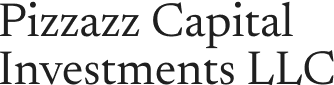Pizzazz Capital Investments LLC logo text.